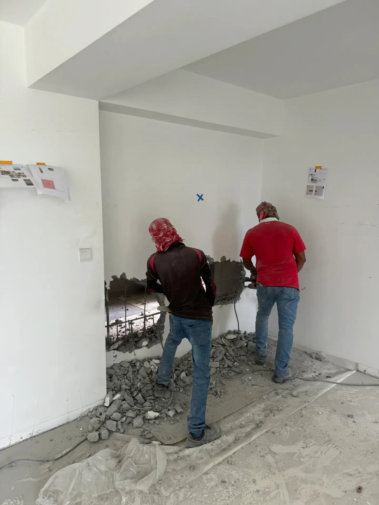P.C. Ang Builders demolition site team